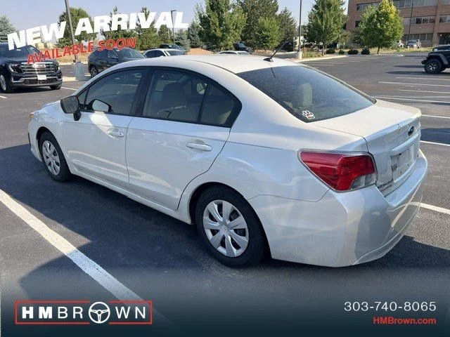 Used 2013 Satin White Pearl Subaru 2.0i image 3