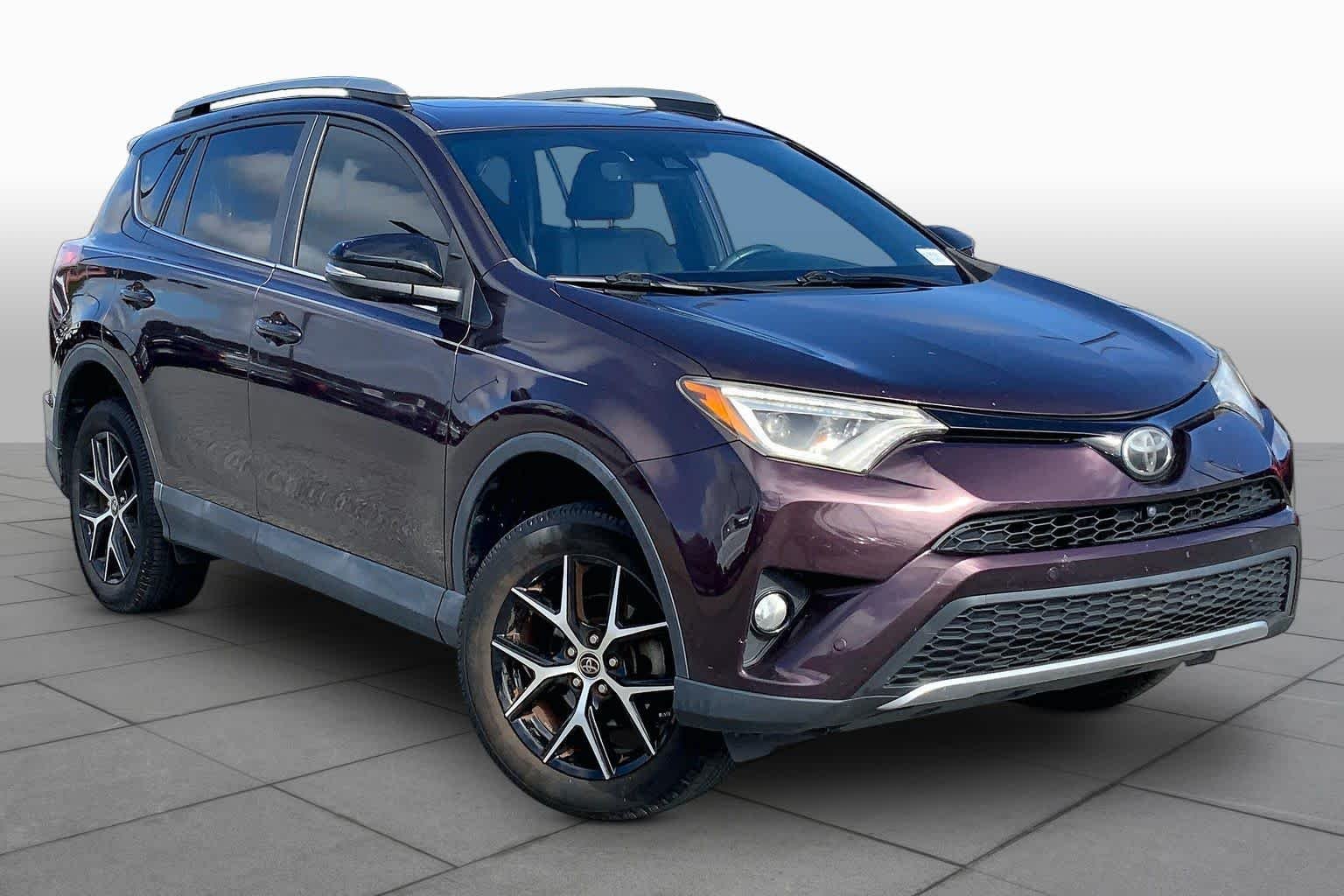 Used 2017 Black Currant Metallic Toyota SE image 3