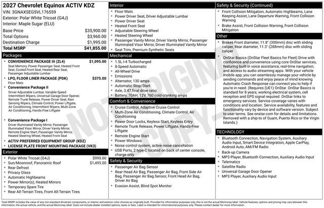 2027 Chevrolet Equinox ACTIV - Photo 26