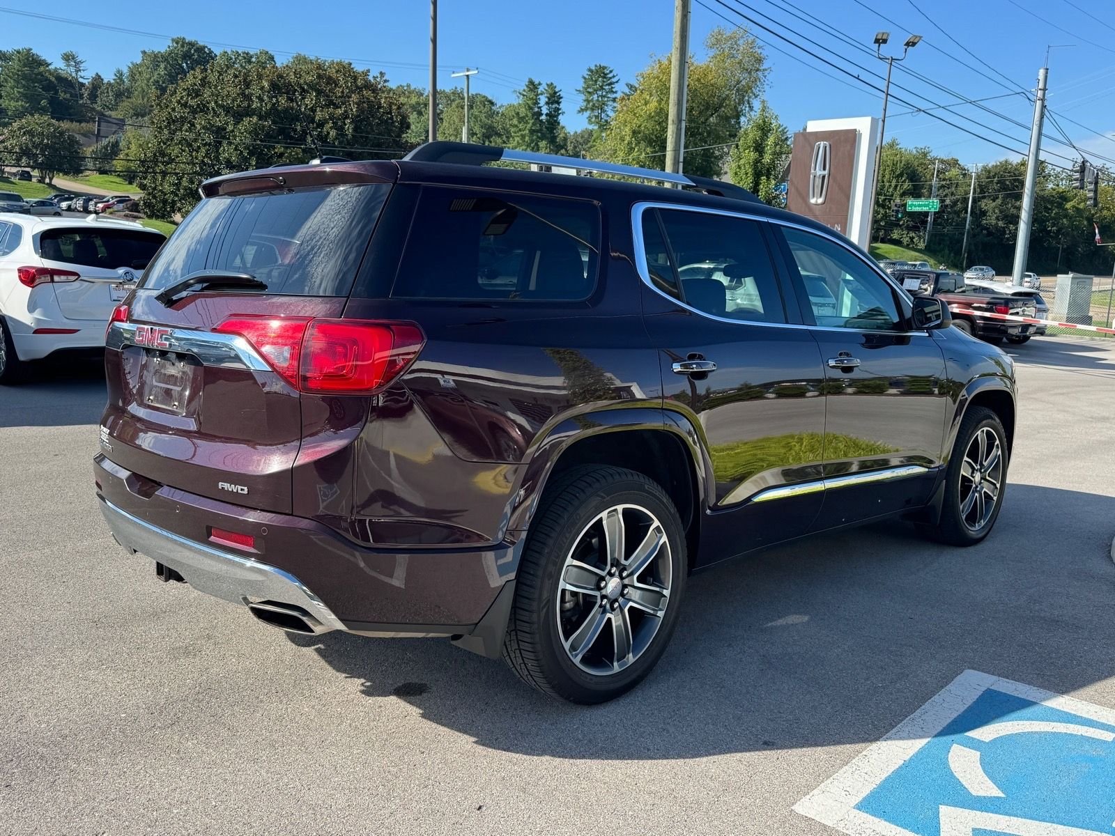 Used 2018 Black Cherry Metallic GMC Denali image 5