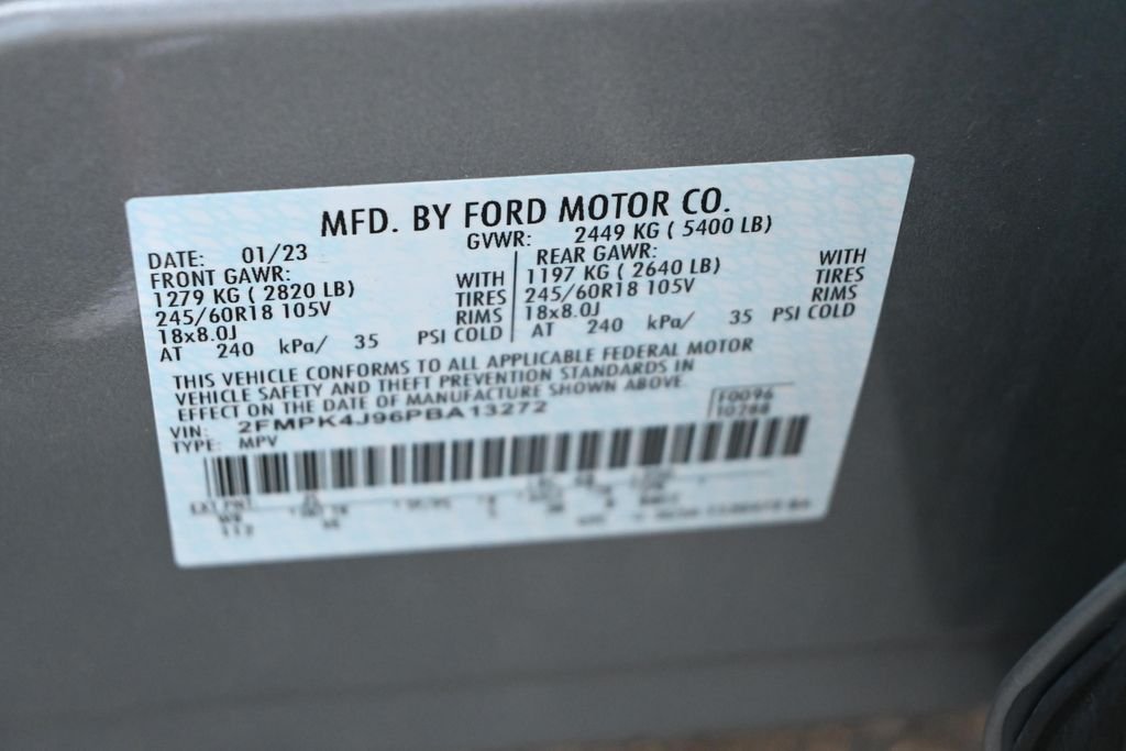 Certified Used 2023 Silver Metallic Ford SEL image 39
