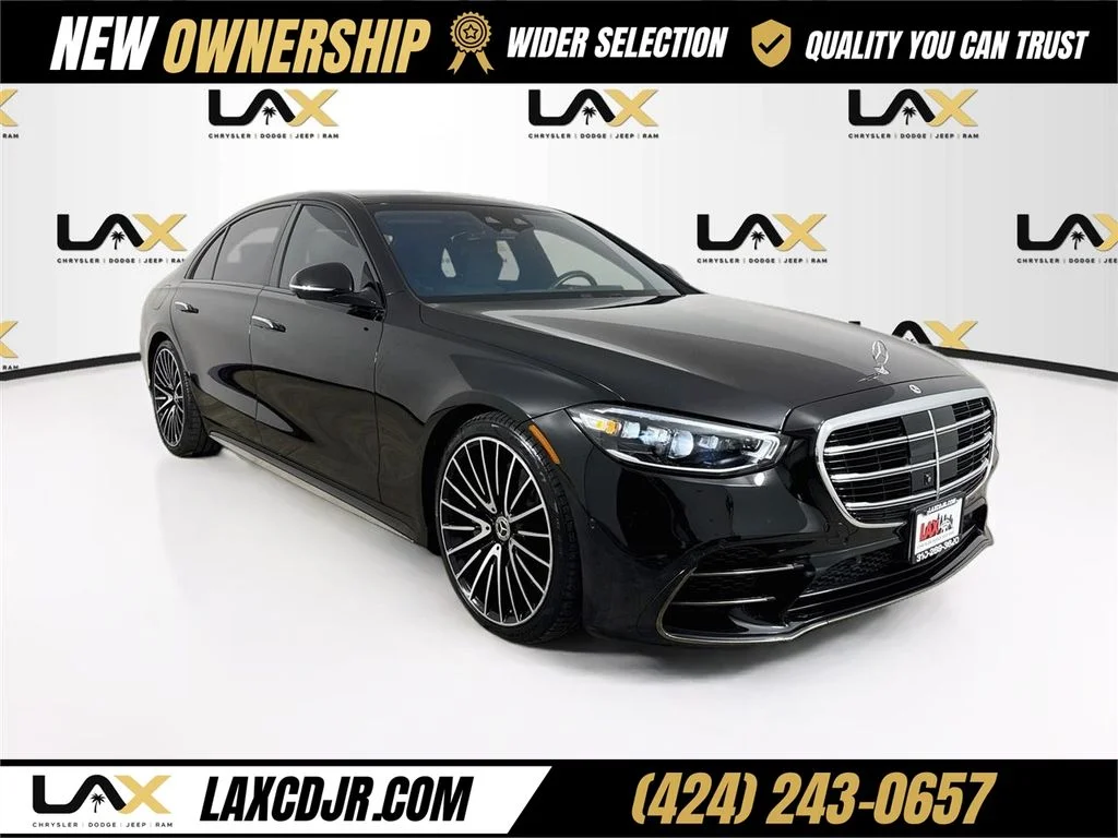 Used 2023 Black Mercedes-Benz S 580 image 1