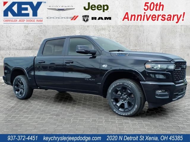 New 2026 Diamond Black Crystal Pearl-Coat Exterior Paint RAM Big Horn/Lone Star image 1