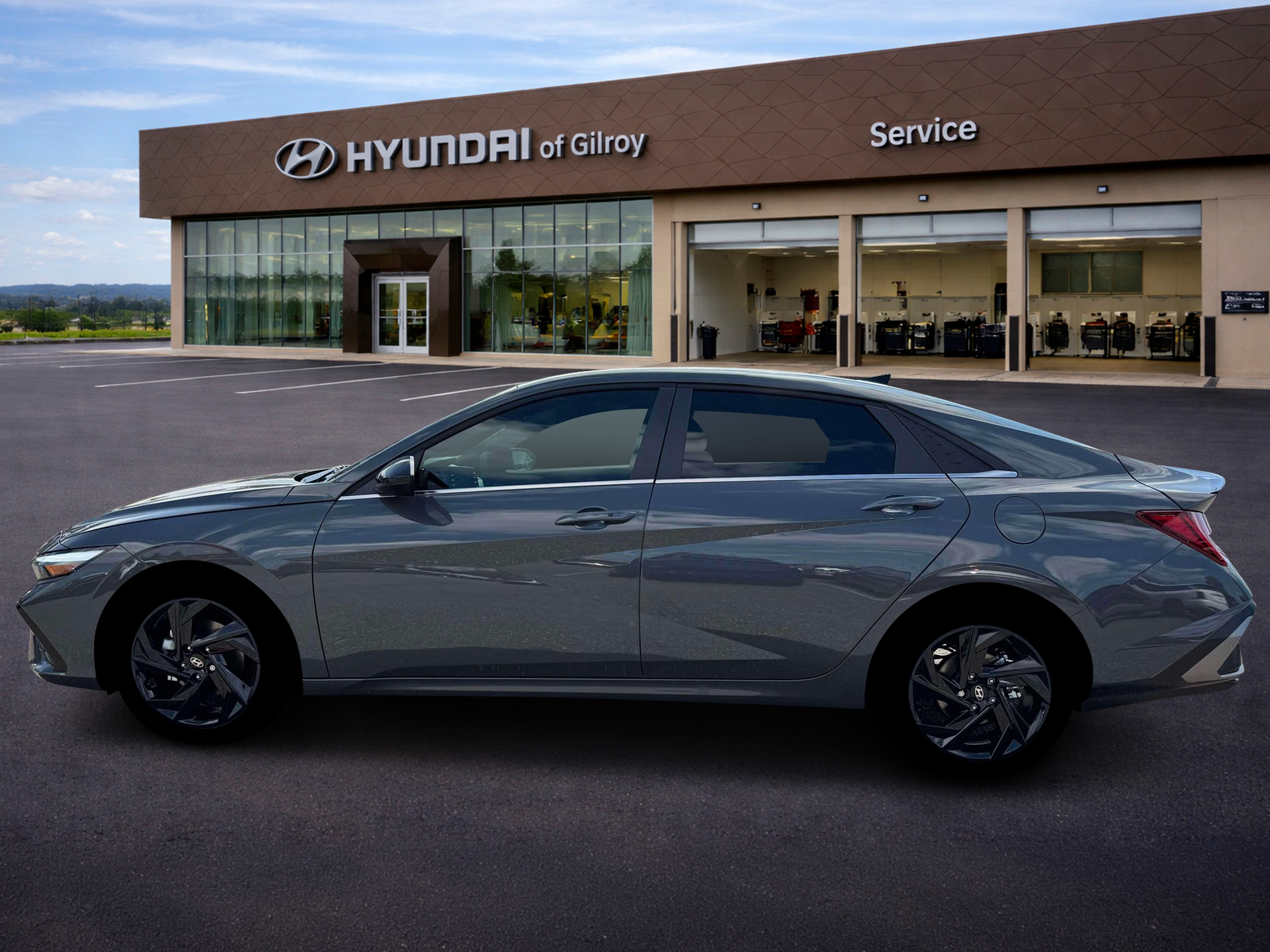 New 2026 Gray Hyundai SEL Sport Premium image 3