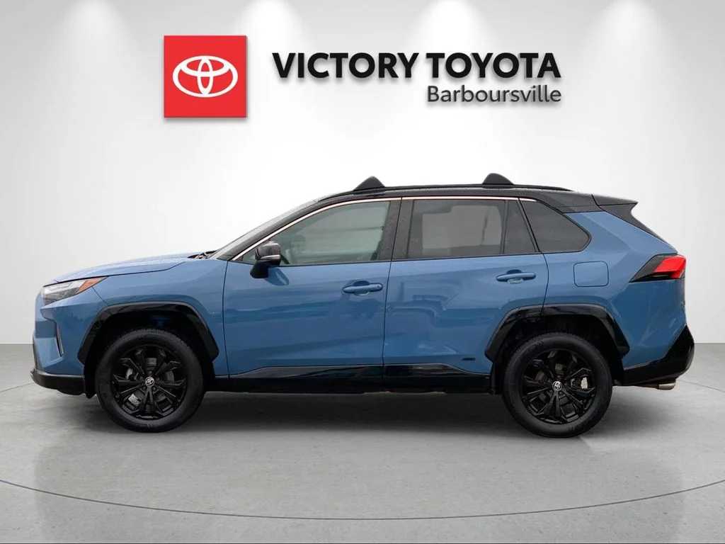 Used 2022 Blue Toyota XSE image 2