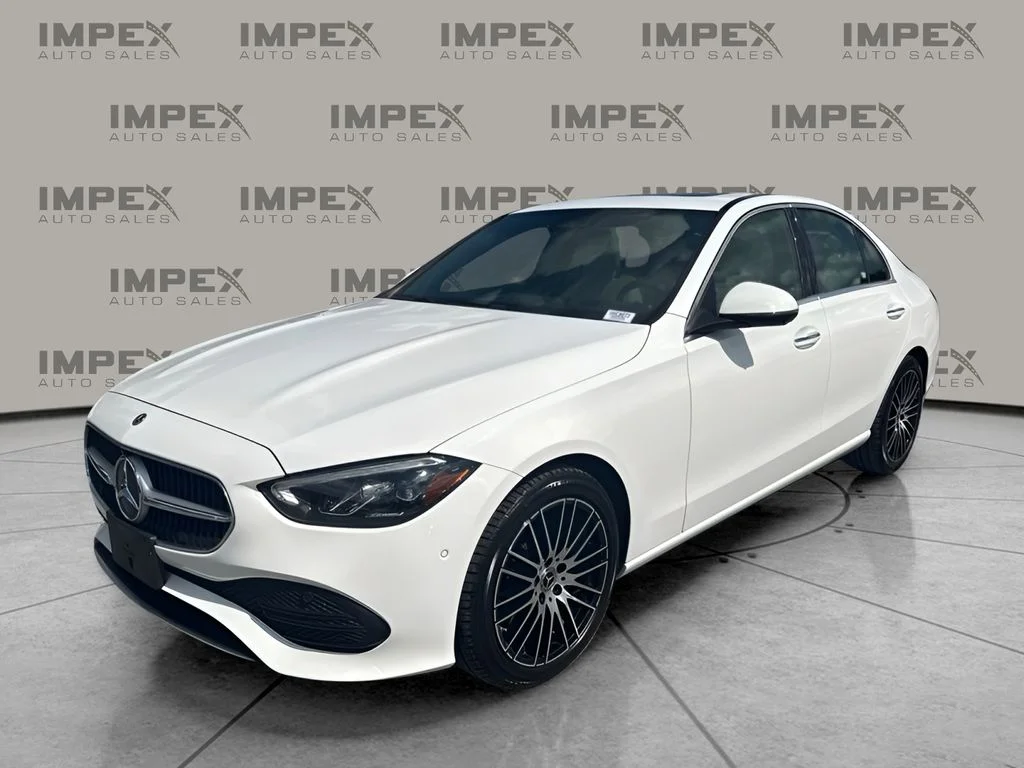 Used 2023 White Mercedes-Benz C 300 image 1