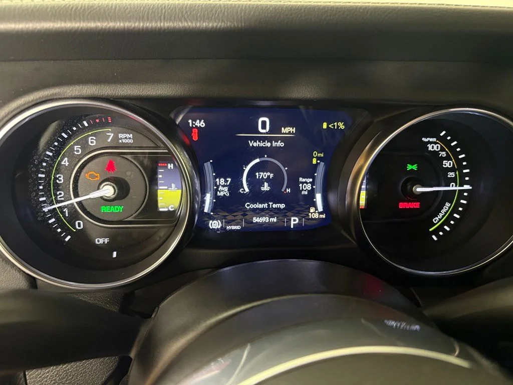 Used 2022 Red Jeep Unlimited Sahara 4xe image 22