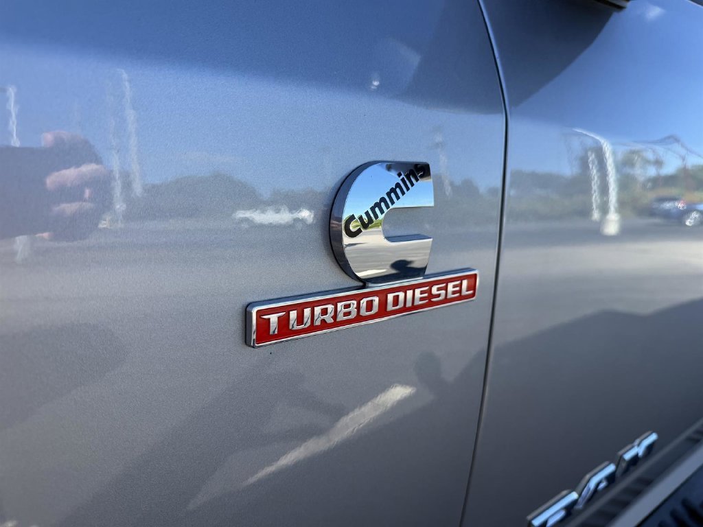 Used 2024 Billet Silver Metallic Ram Laramie level 1 w/safety group & cummins 6.7l diesel image 41