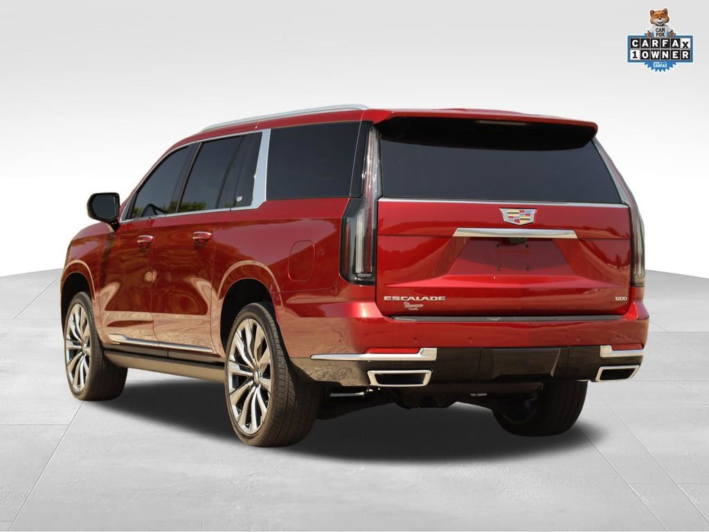 Used 2025 Radiant Red Tintcoat Cadillac Premium Luxury image 5