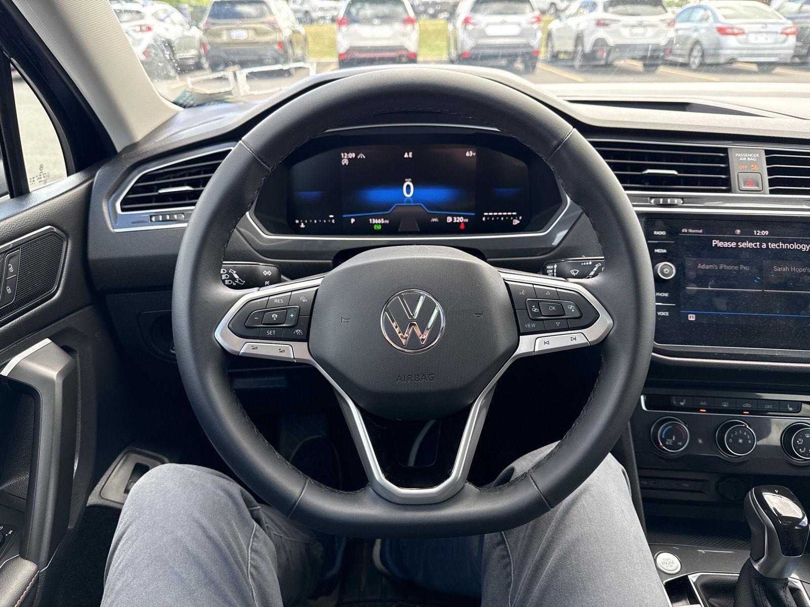 Used 2024 Atlantic Blue Metallic Volkswagen SE image 9