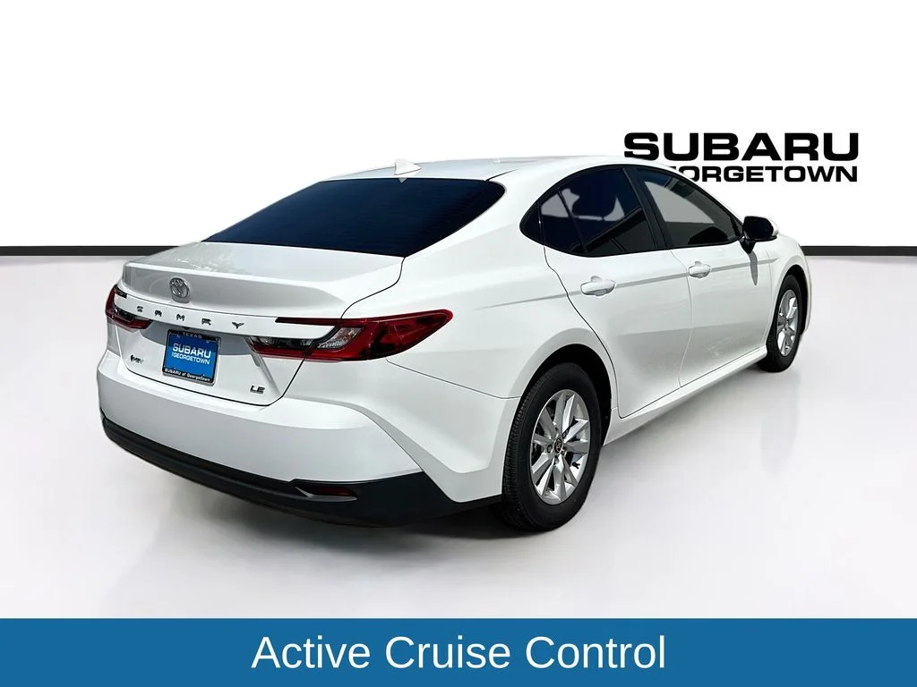 Used 2025 White Toyota LE image 7