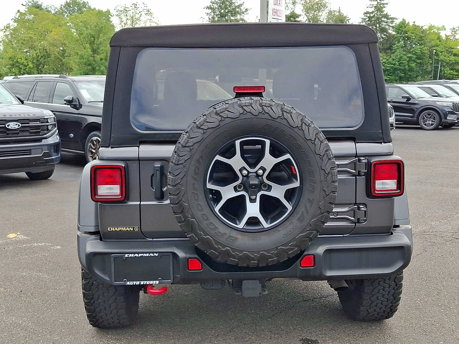 Used 2021 Granite Crystal Metallic Clearcoat Jeep Rubicon image 5