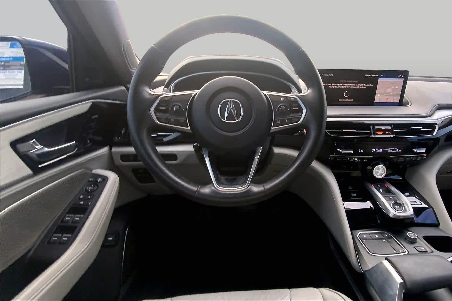 Used 2024 Fathom Blue Pearl Acura w/Technology Package image 6