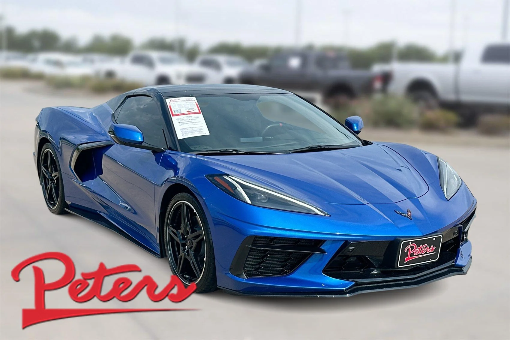 Used 2022 Elkhart Lake Blue Metallic Chevrolet 3LT image 1