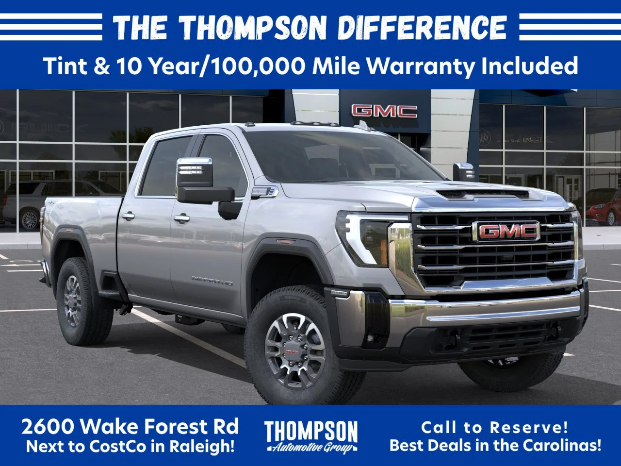 New 2026 Sterling Metallic GMC SLT image 7