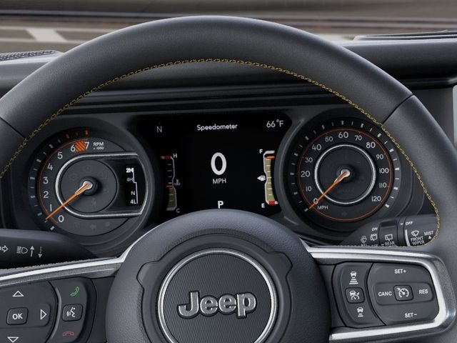 New 2026 Bright White Clear-Coat Exterior Paint Jeep Sahara image 17