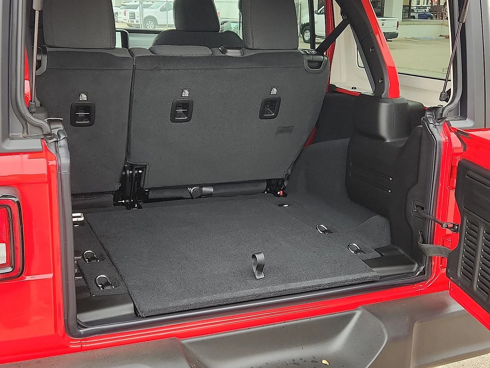 New 2026 Firecracker Red Clear-Coat  Paint Jeep 4-DOOR SPORT image 9