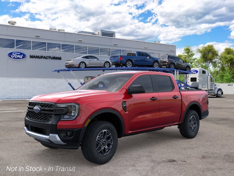 New 2026 Ruby Red Metallic Tinted Clearcoat Ford XLT image 5