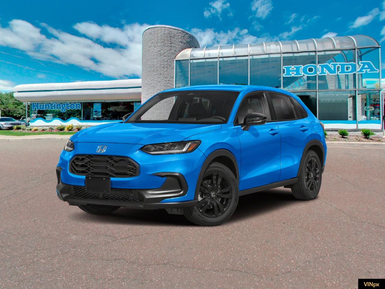 New 2027 Blue Honda Sport AWD image 1