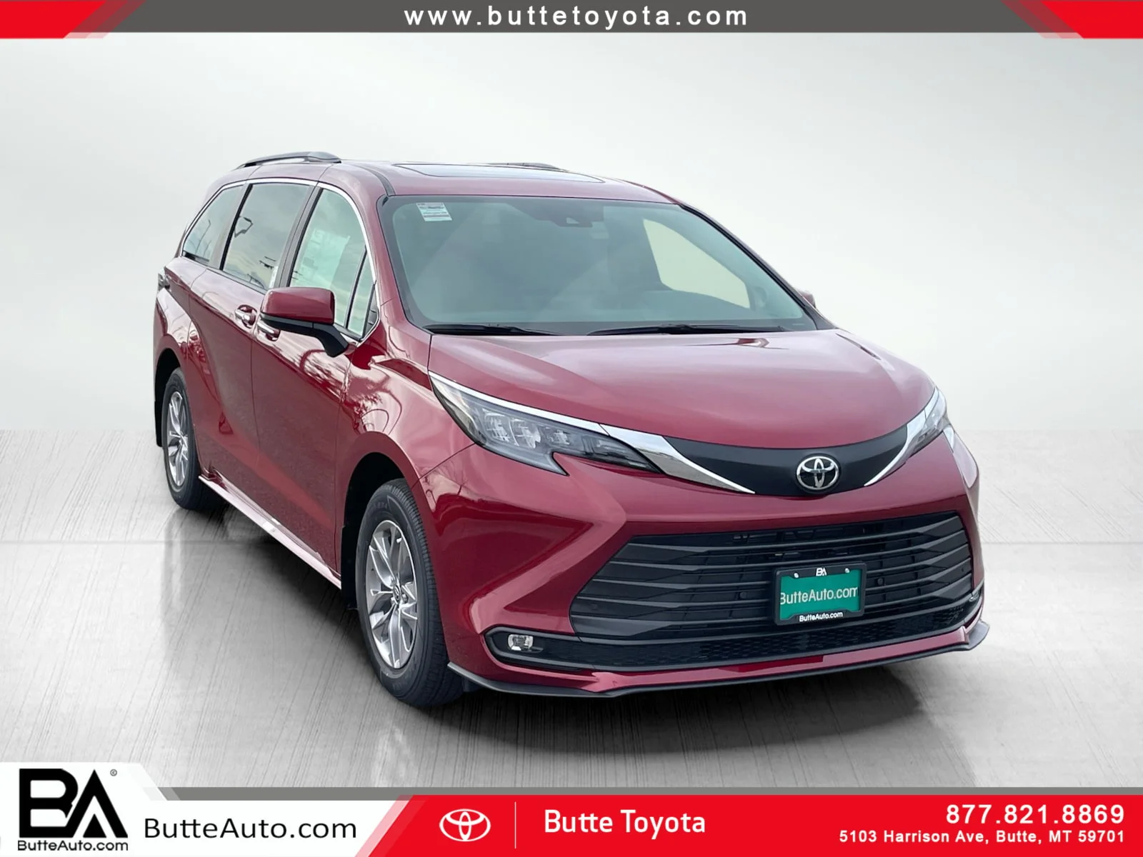 New 2026 Ruby Flare Pearl Toyota XLE image 1