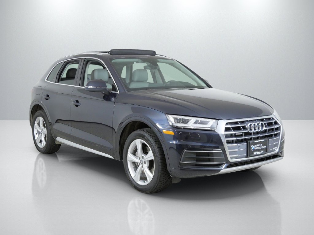 Used 2020 Blue Audi 45 Premium Plus image 8