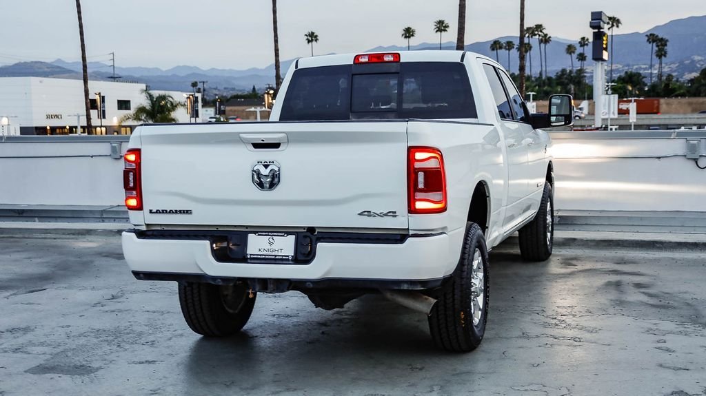 Used 2024 Bright White Clearcoat Ram Laramie image 9
