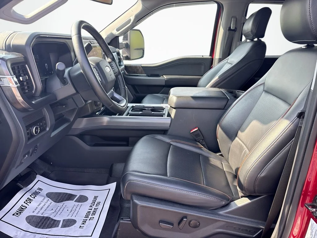 Used 2025 Red Ford Lariat image 25