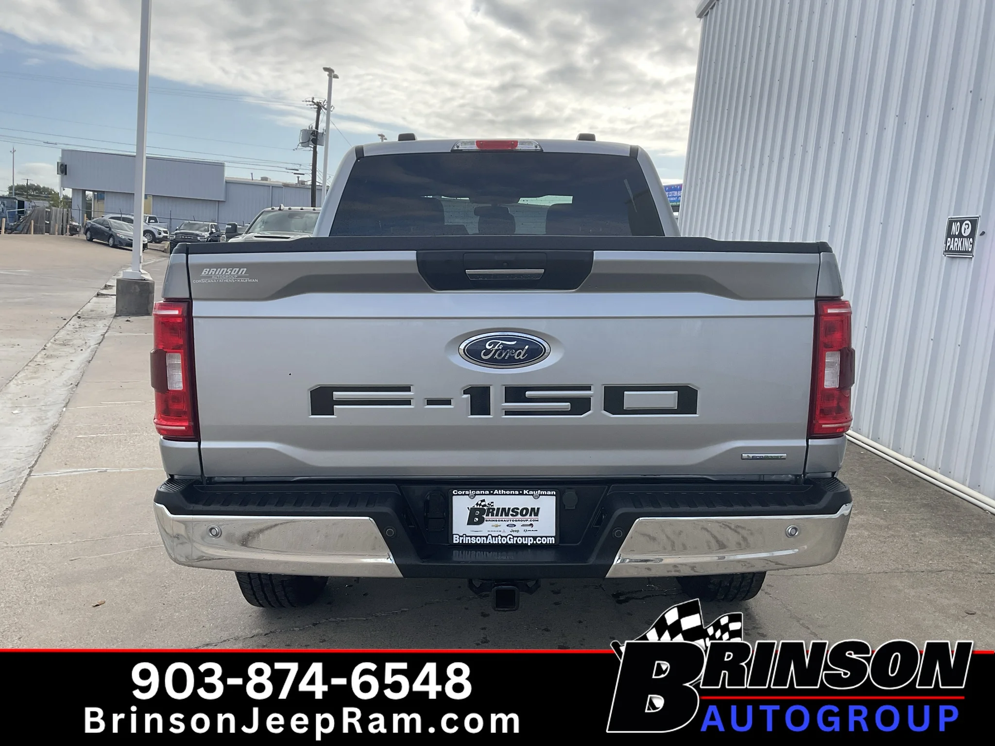 Used 2023 Iconic Silver Metallic Ford XLT image 6
