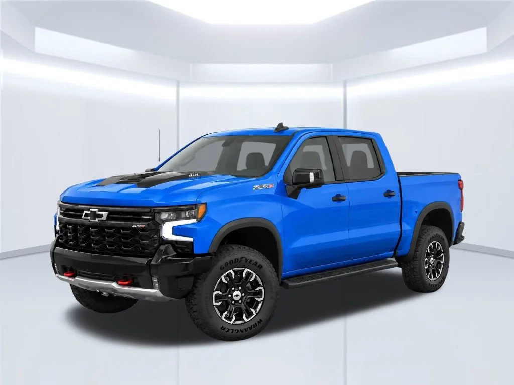 Used 2022 Blue Chevrolet ZR2 image 2