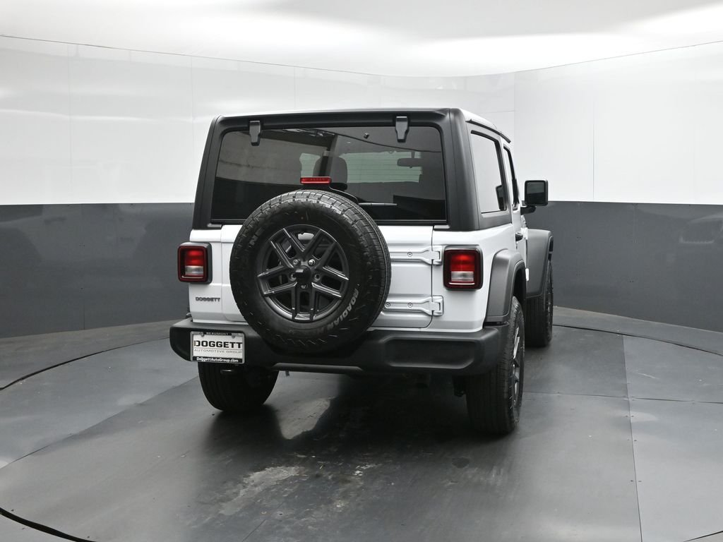 New 2026 Bright White Clear-Coat Exterior Paint Jeep Sport image 8