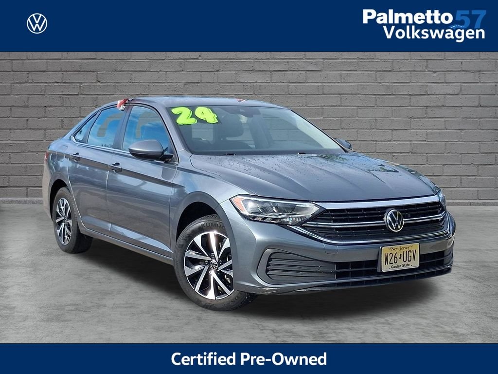 Certified Used 2024 Gray Volkswagen 1.5T S image 1