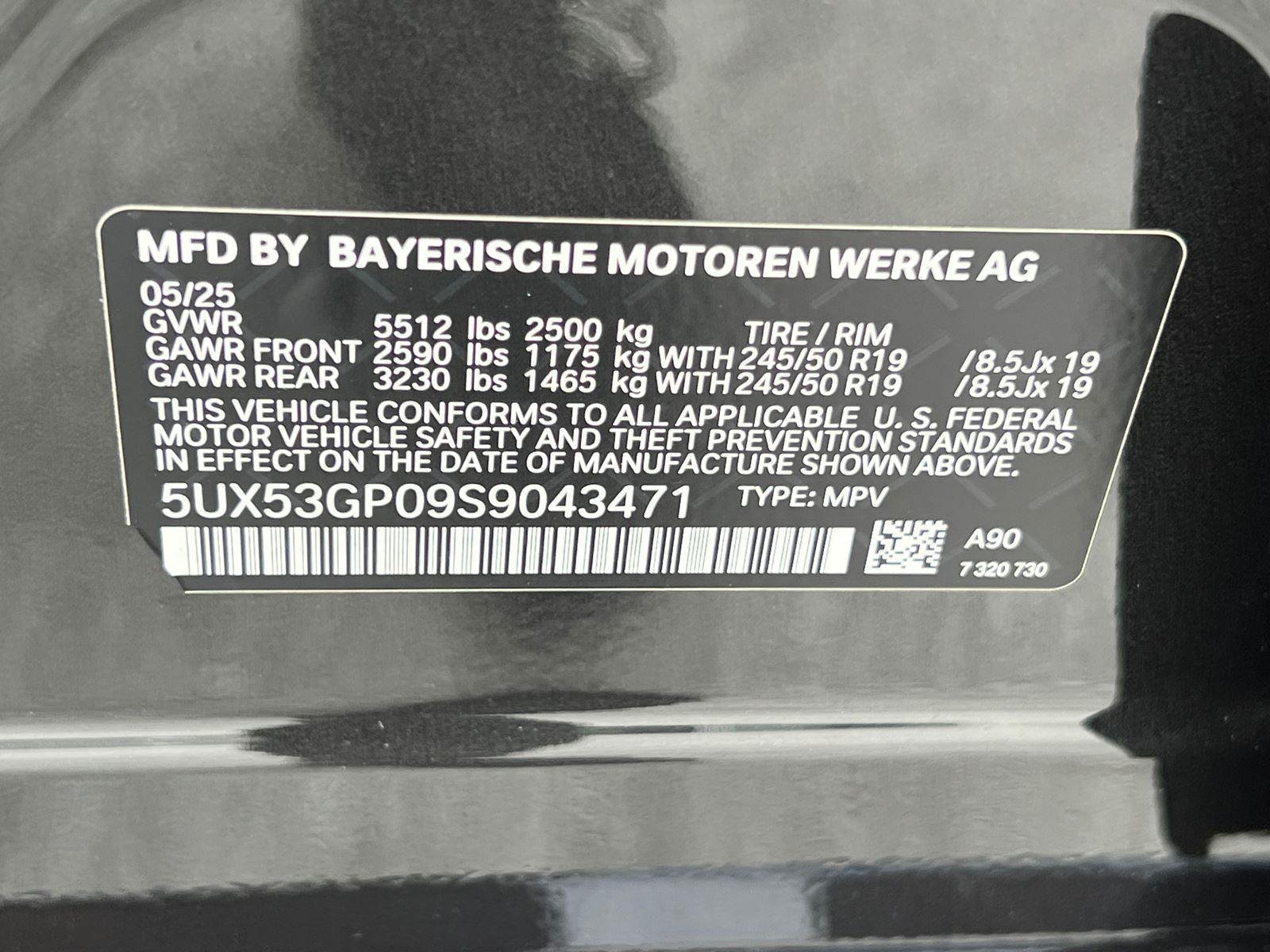 Used 2025 GRAY BMW 30 xDrive image 34