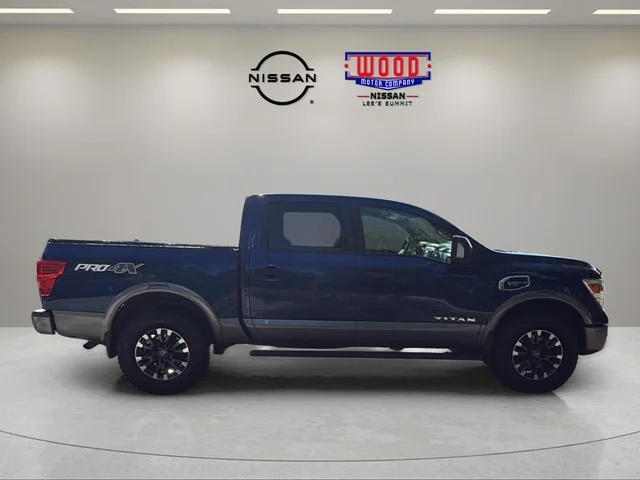 Used 2017 Deep Blue Pearl Nissan PRO-4X image 2