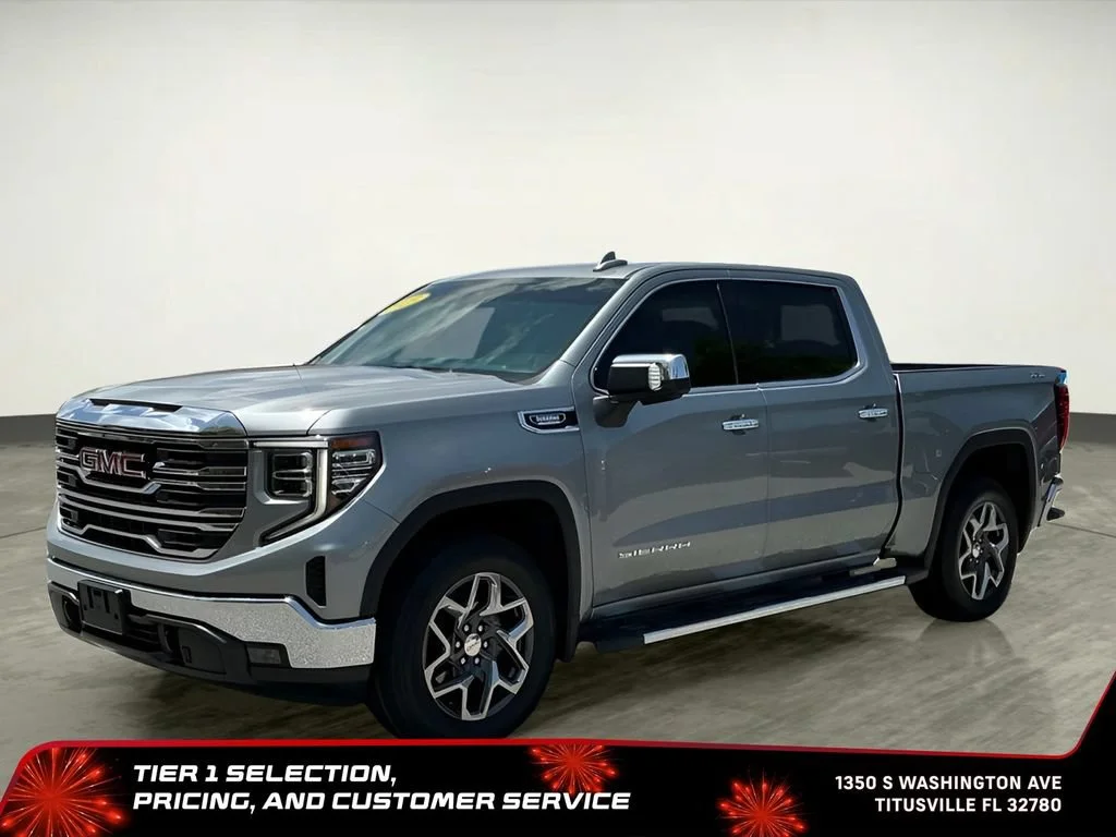 Used 2023 Sterling Metallic GMC SLT image 2