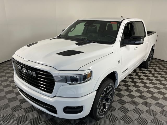 New 2026 Bright White Clear-Coat Exterior Paint RAM Laramie image 2