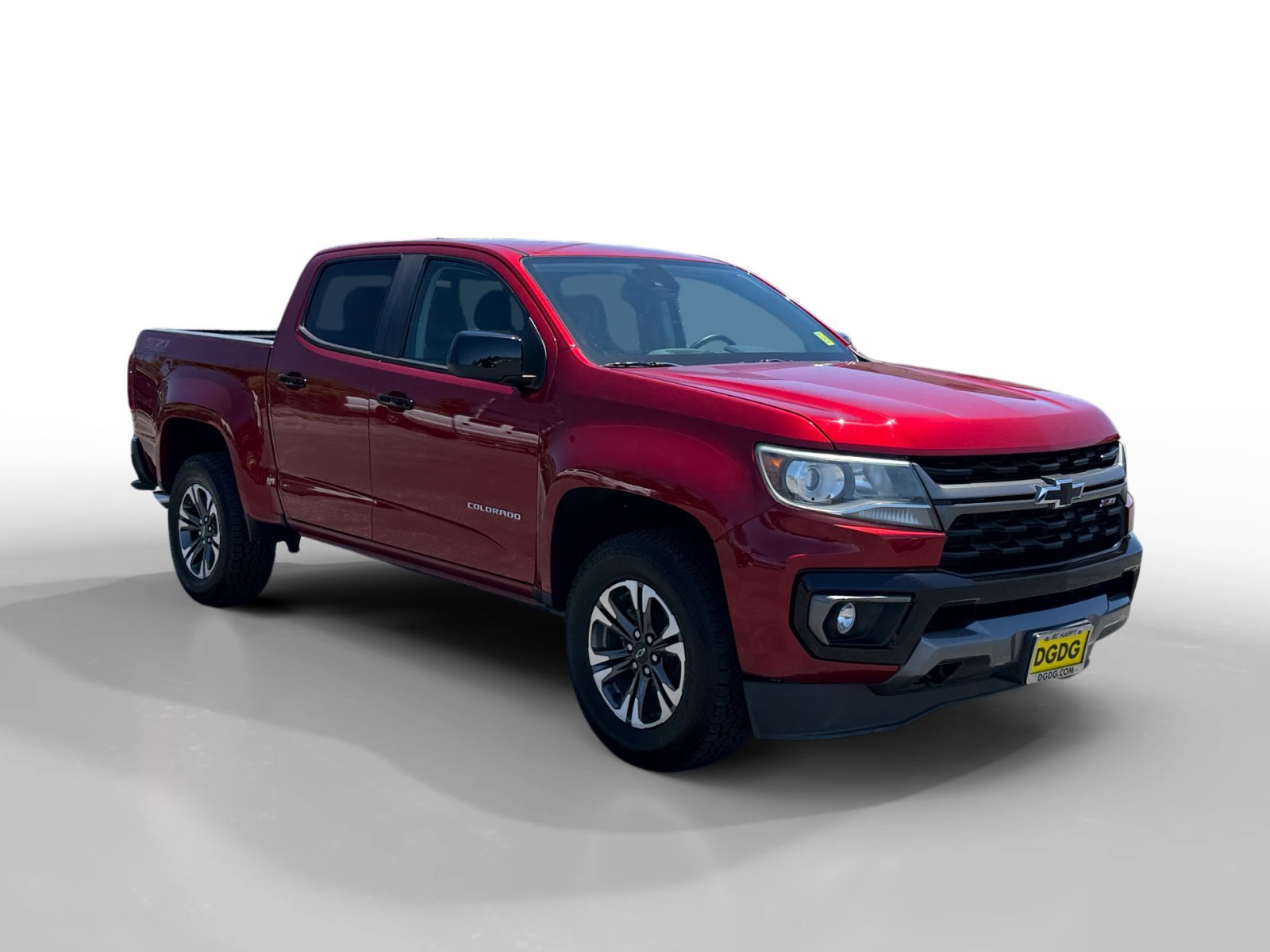 Used 2021 Cherry Red Chevrolet Z71 image 7