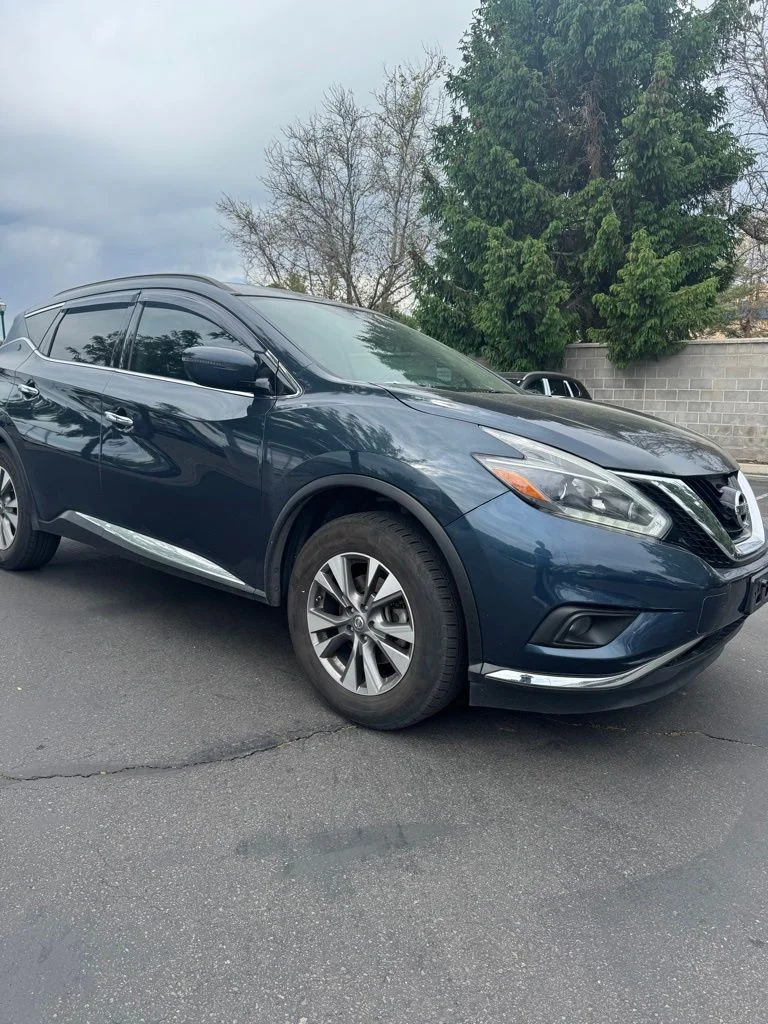 Used 2018 Nissan Murano SV with VIN 5N1AZ2MG1JN117406 for sale in Orem, UT