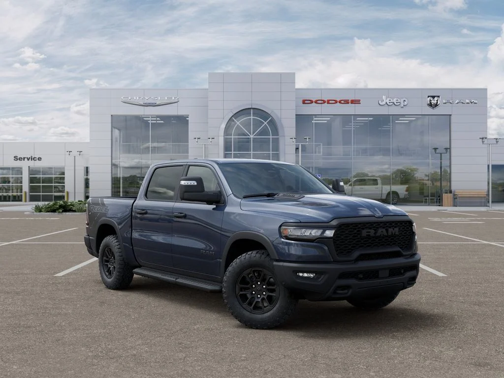 New 2026 Forged Blue Metallic Exterior Paint RAM Rebel image 5