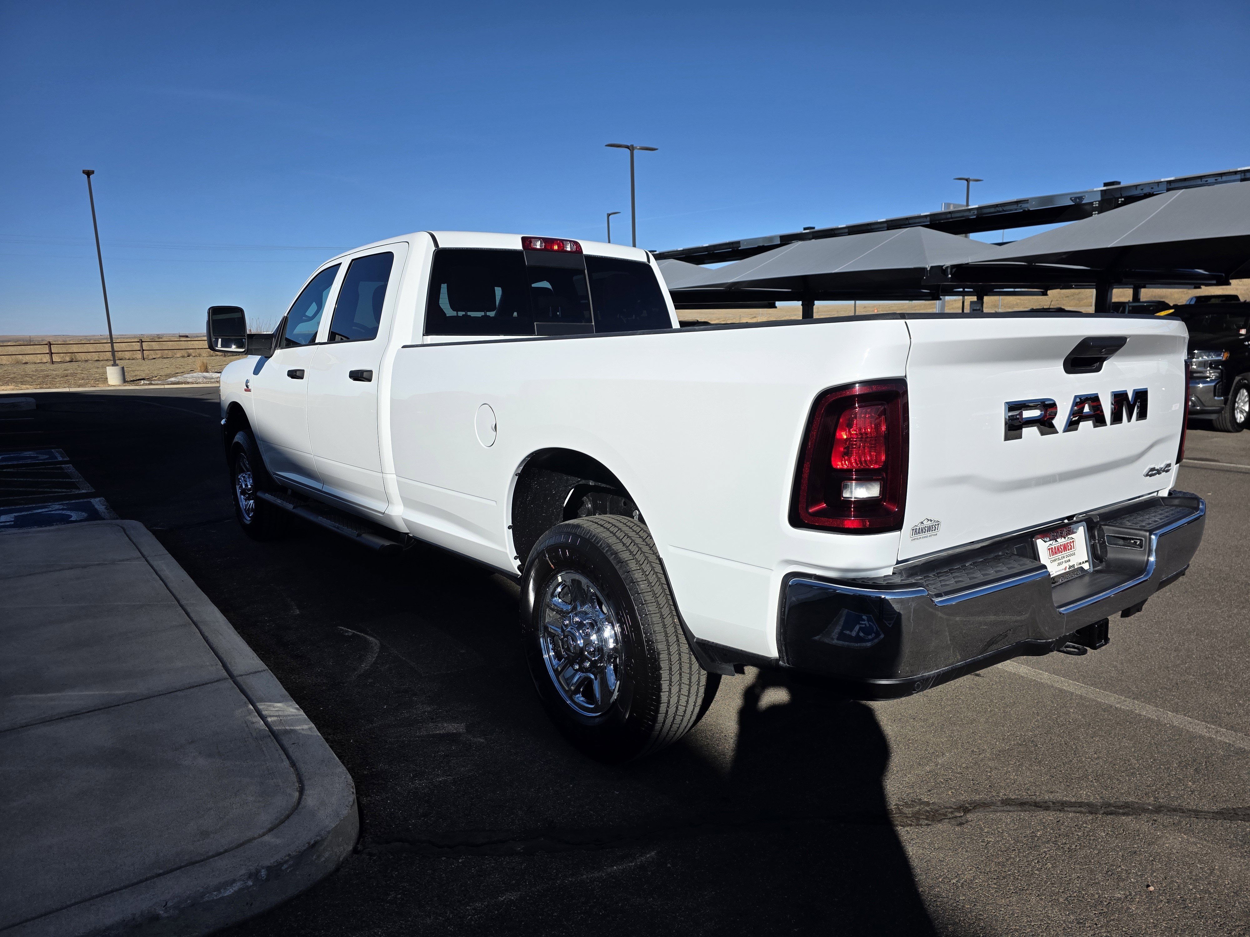 New 2026 Bright White Clear-Coat Exterior Paint RAM Tradesman image 6