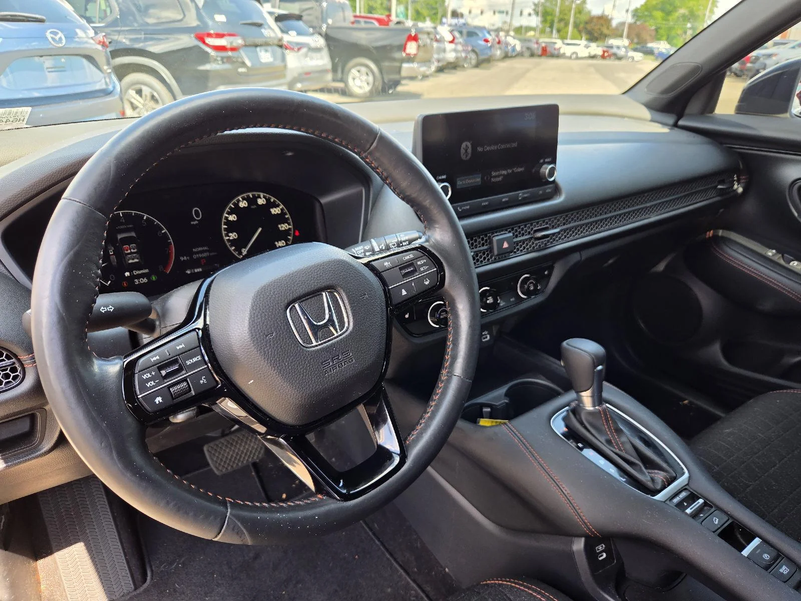 Used 2024 Platinum White Pearl Honda Sport image 7