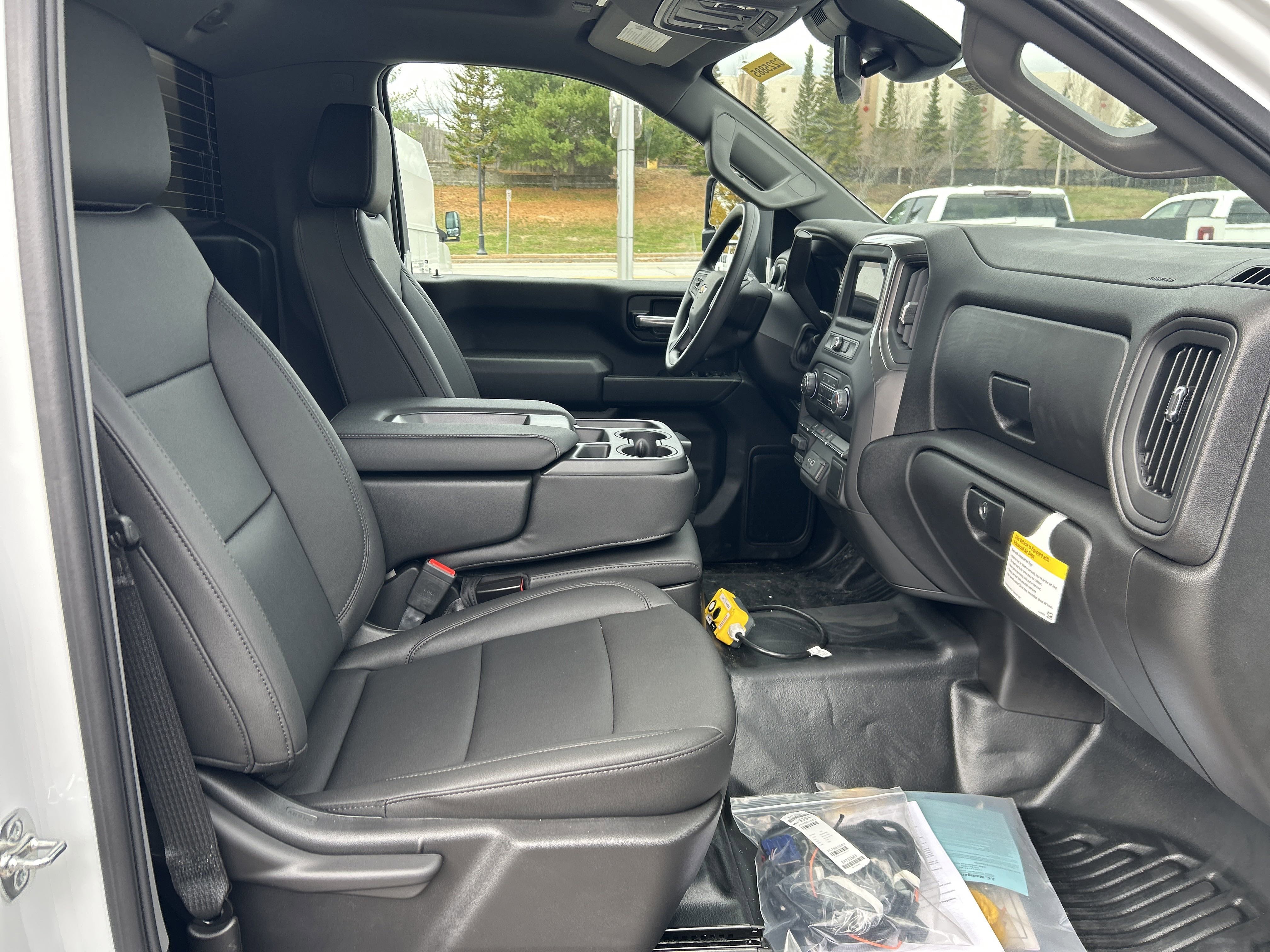 New 2025 Summit White Chevrolet Work Truck image 8