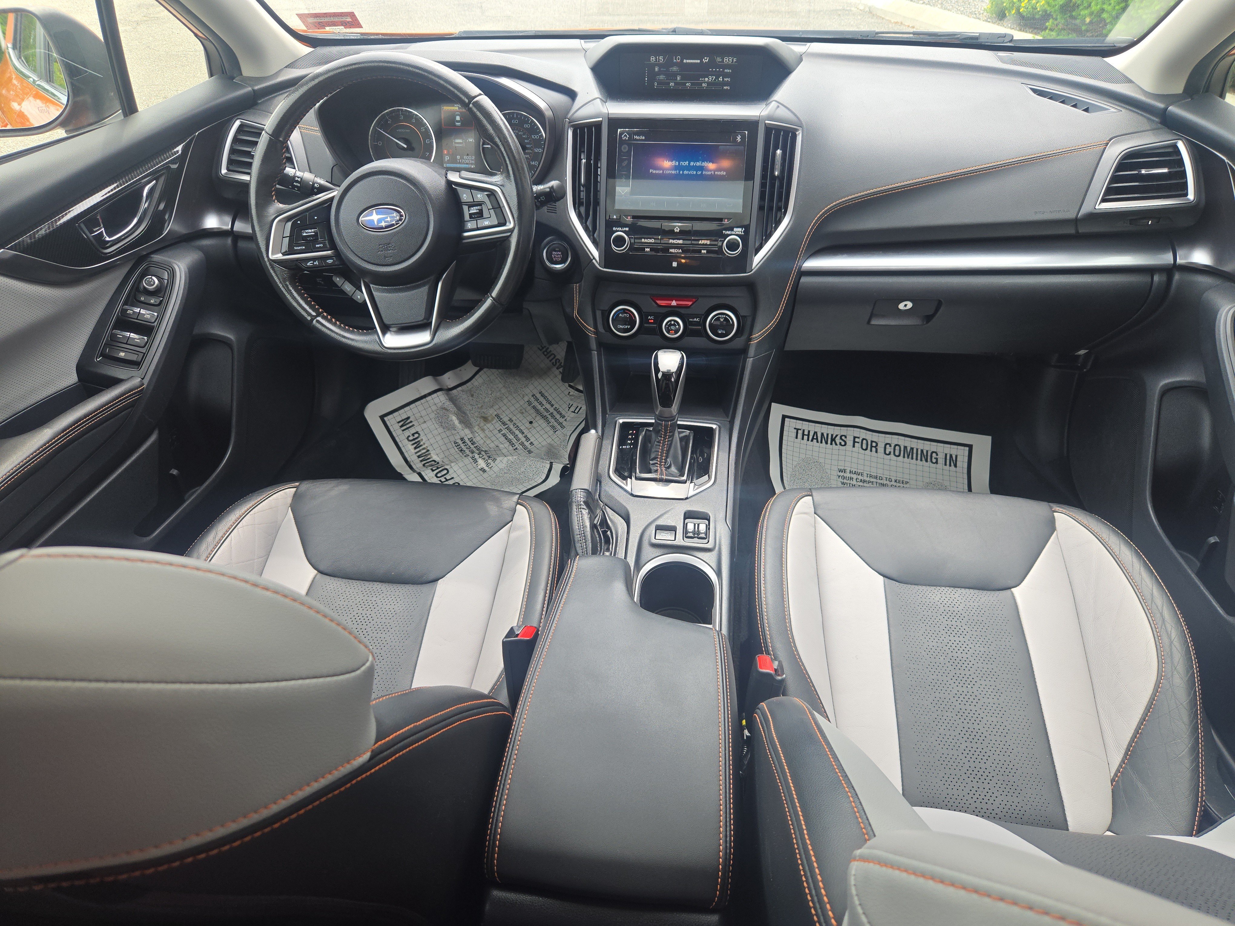 Used 2018 Sunshine Orange Subaru Limited image 7