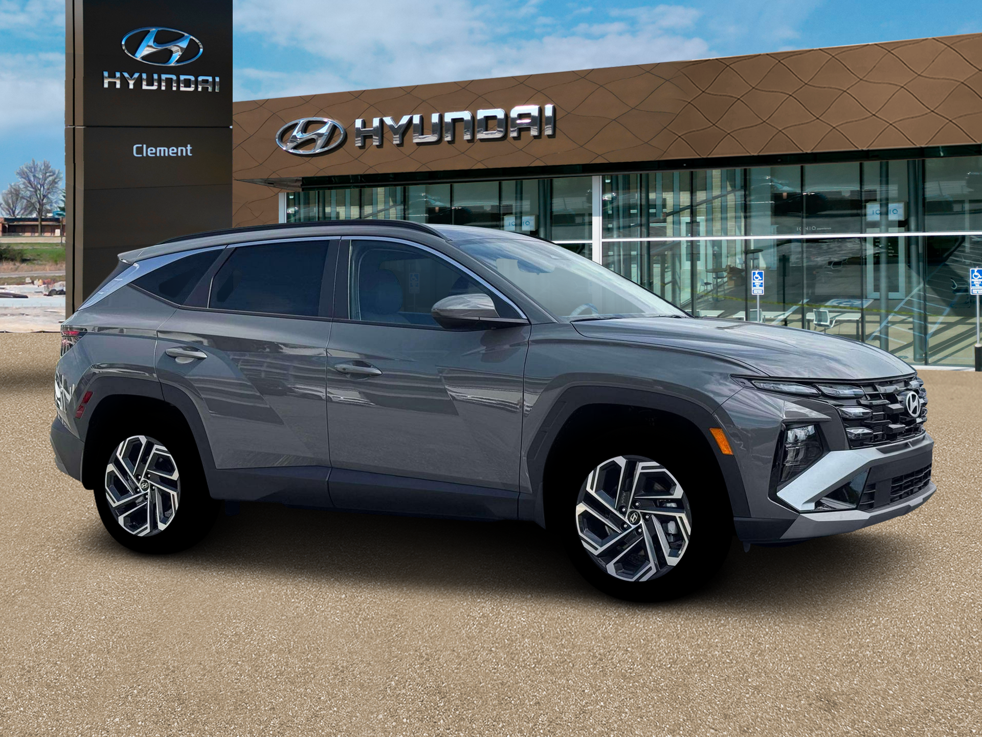 New 2026 Gray Hyundai SEL Plus AWD image 10