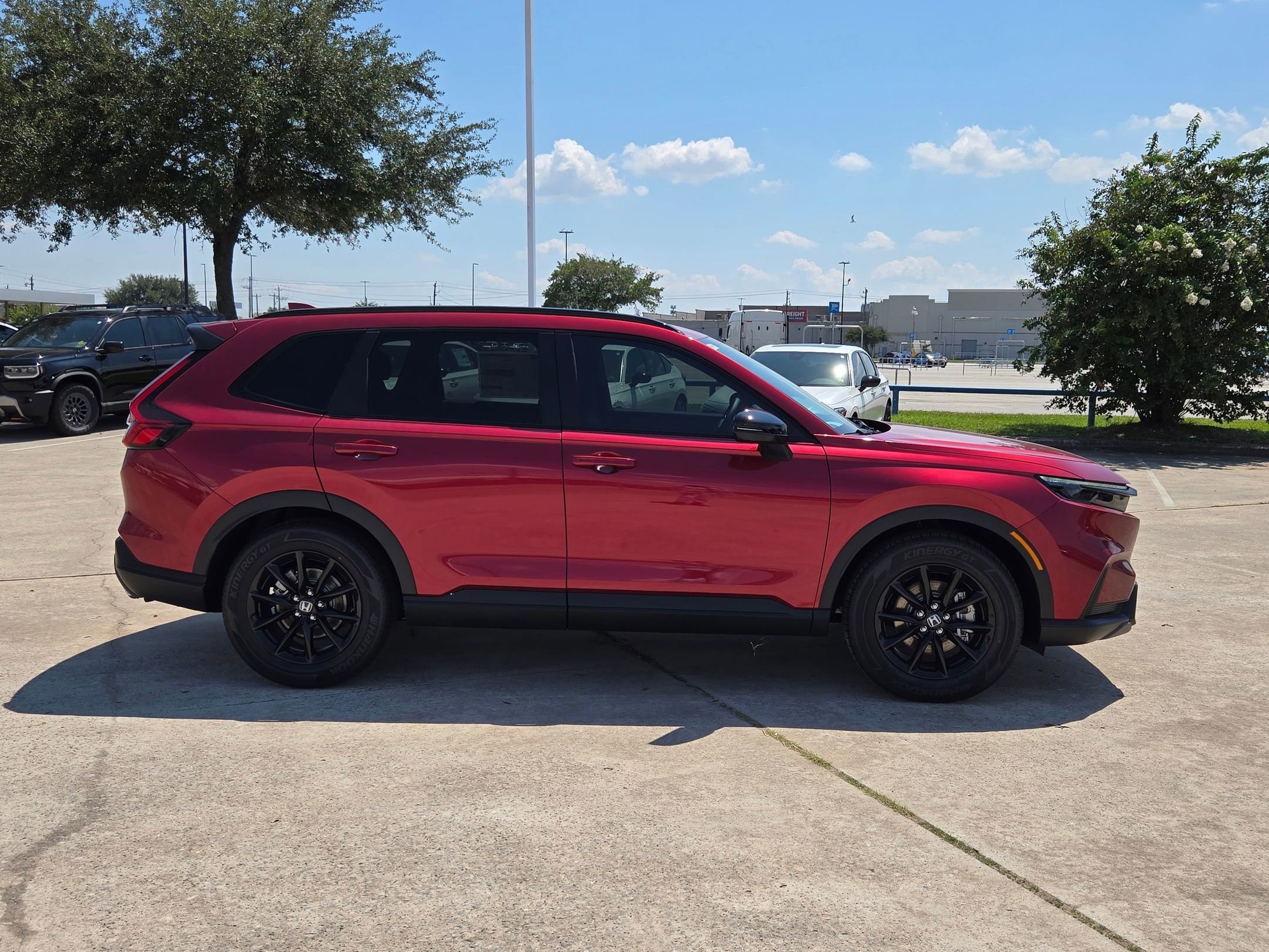 New 2026 Radiant Red Metallic Honda Sport image 3