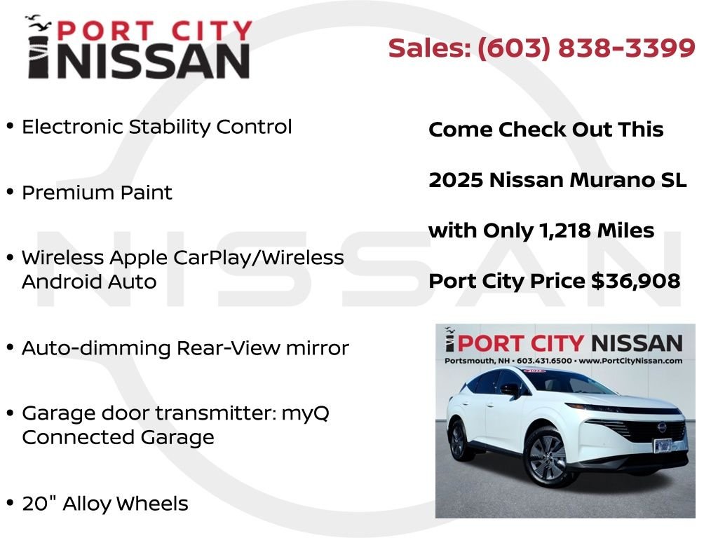 2025 Nissan Murano SL - Photo 21
