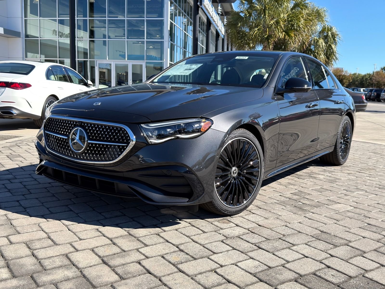 New 2026 Graphite Gray Metallic Mercedes-Benz E 350 image 1