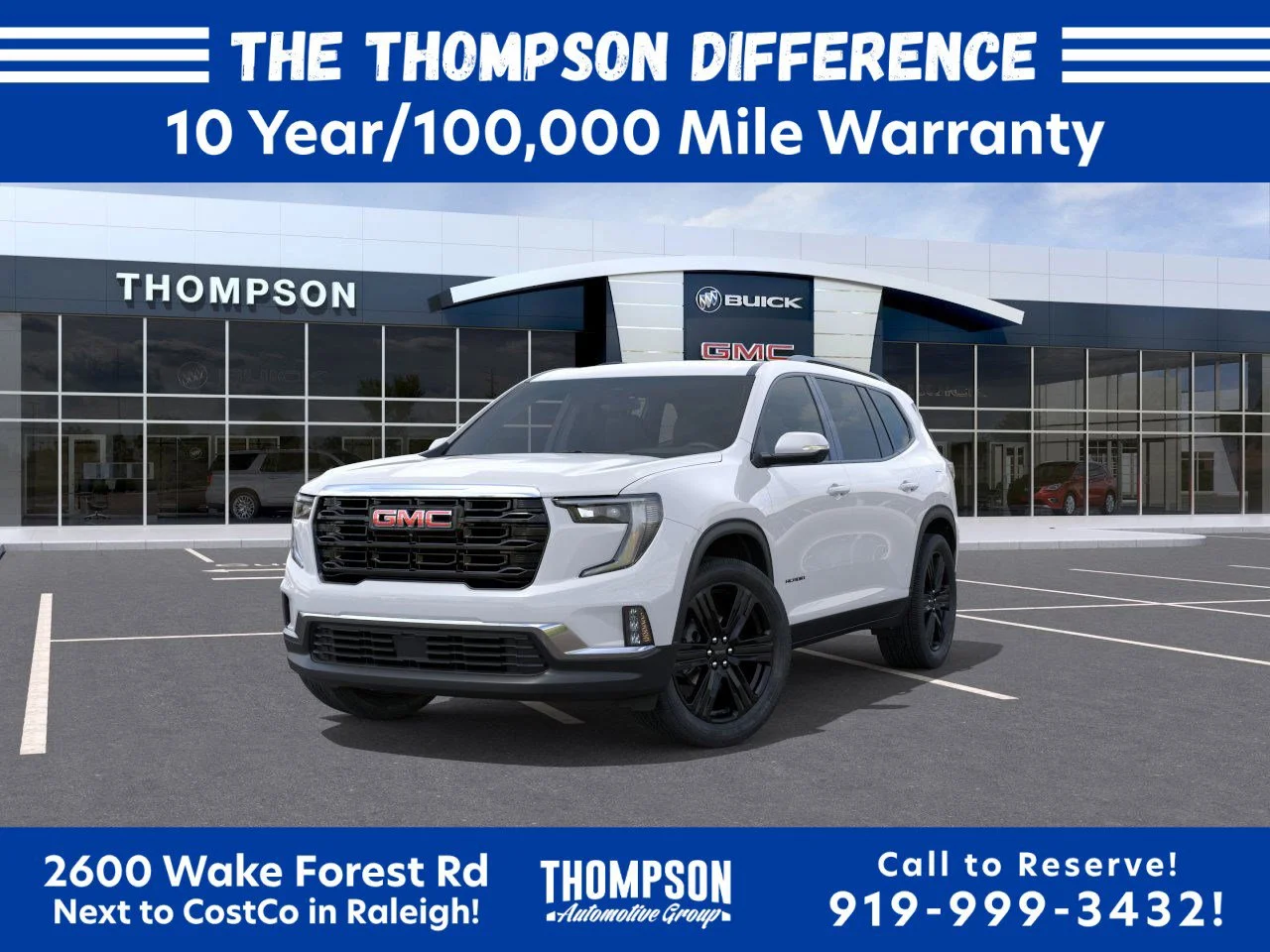 New 2025 Summit White GMC Elevation image 11