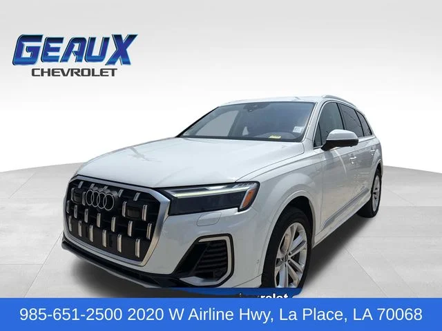 Used 2025 White Audi 55 Premium Plus image 1
