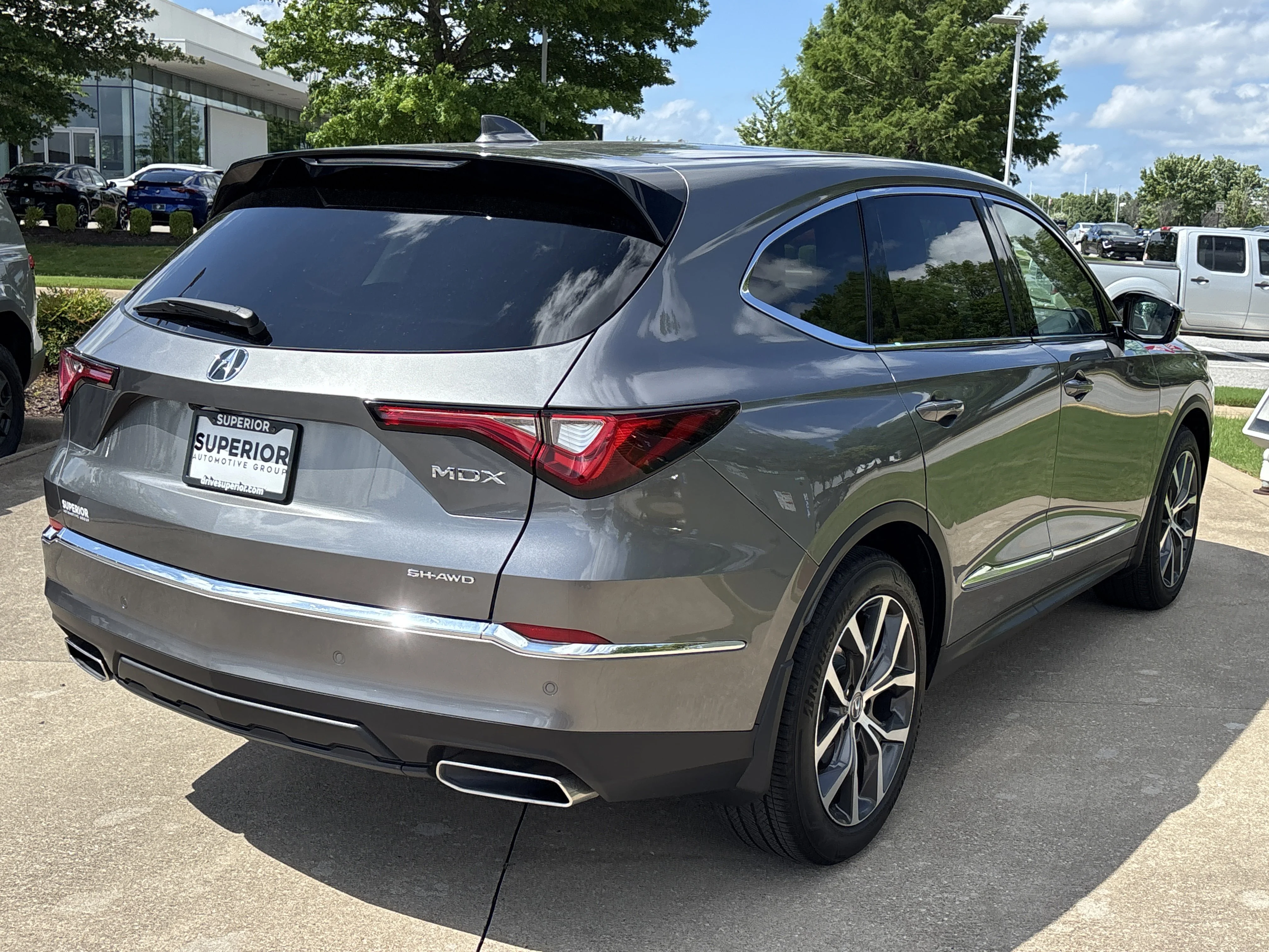 Used 2024 Liquid Carbon Metallic Acura SH-AWD w/Tech Pkg image 3