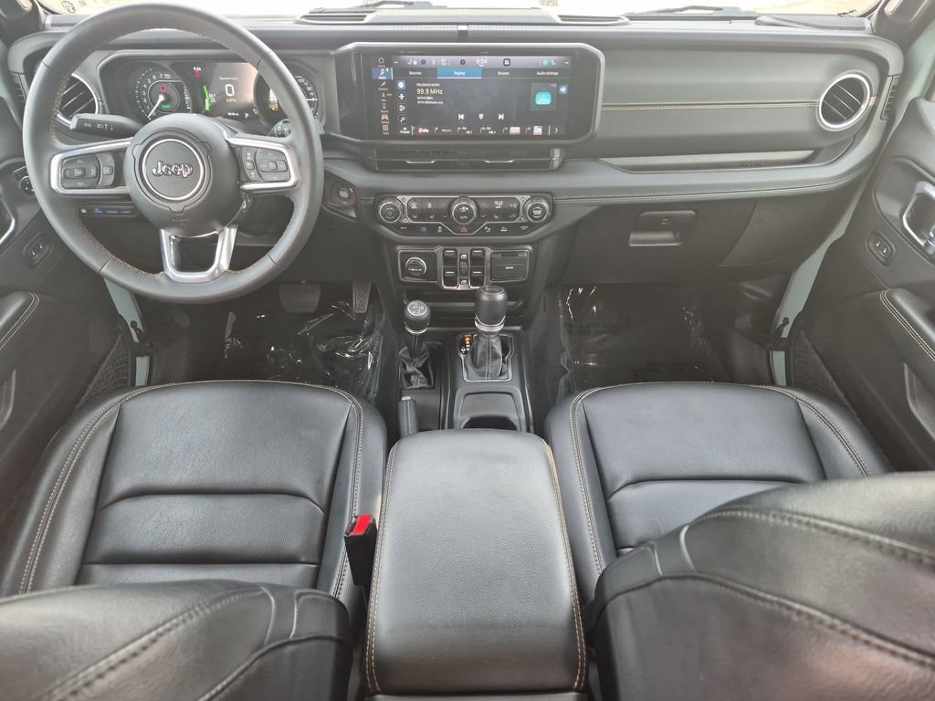 Used 2024 Gray Jeep Sahara 4xe image 4